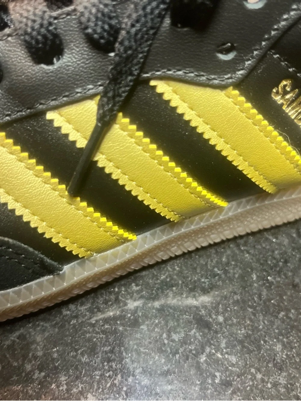 Limited Sz various adidas SAMBA OG SHOES blk gold